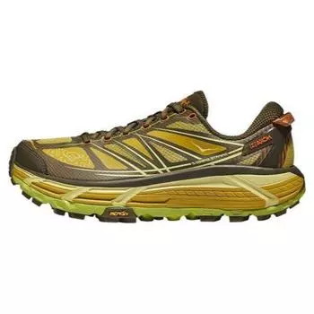 Кроссовки унисекс HOKA Mafate Speed 2 Dark Olive Golden Lichen зеленые 1126851-DOGL 44.5