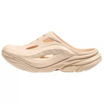Кроссовки унисекс HOKA Ora Recovery Mule Vanilla кремовые 1147951-VLV 42.5