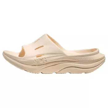 Кроссовки унисекс HOKA Ora Recovery Slide 3 Vanilla кремовые 1135061-VLV 46.5