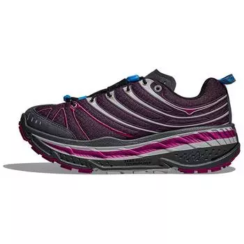 Кроссовки унисекс HOKA Stinson Evo OG цвета баклажана, фуксия, фиолетовые 1155350-AFC 41