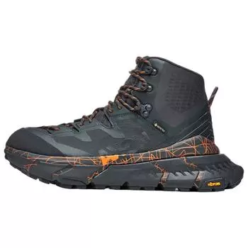Кроссовки унисекс HOKA Tennine Hike GORE-TEX Blue Graphite Grey Persimmon-Orange 1123113-BGPO
