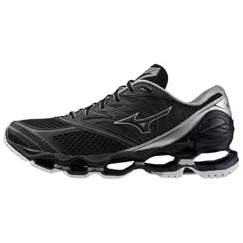 Кроссовки унисекс Mizuno Wave Prophecy LS Millennium Pack Черные Серебристые Пурпурно-дымчатые D1GA250701 41