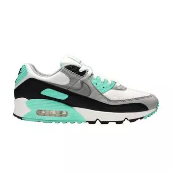 Кроссовки унисекс Nike Air Max 90 Hyper Turquoise Teal White Particle-Grey CD0881-100