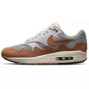 Кроссовки унисекс Nike Patta x Air Max 1 Monarch Оранжевый металлик-серебристый чистый платиновый DH1348-001 36