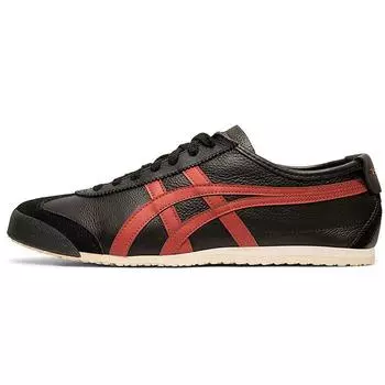 Кроссовки унисекс Onitsuka Tiger Mexico 66 Black Burnt Red 1183A201-002