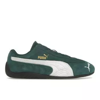 Кроссовки унисекс Puma Speedcat OG Dark Myrtle зеленые белые 398846-12