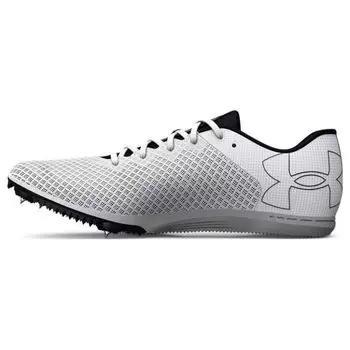Кроссовки унисекс Under Armour Kick Distance 4 Бело-черные 3025460-100 36