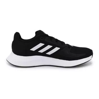 Кроссовки женские ADIDAS Runfalcon 5 Black White Stripe 35.5 чёрный
