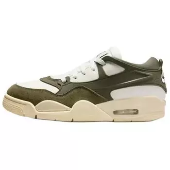 Кроссовки женские Air Jordan 4 RM Medium Olive Green Sail Coconut-Milk FQ7940-121 35.5