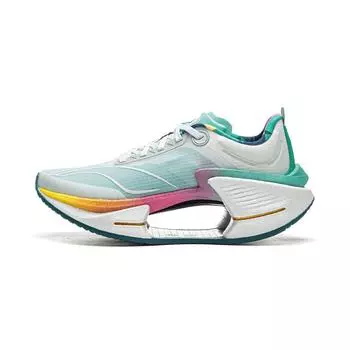 Кроссовки женские Li Ning Absolute Shadow 3 Essential Run In My Name зеленые белые ARRU006-6 37