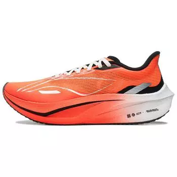 Кроссовки женские Li Ning Feidian 4 Challenger Carbon Plate Orange White ARMU006-19 40