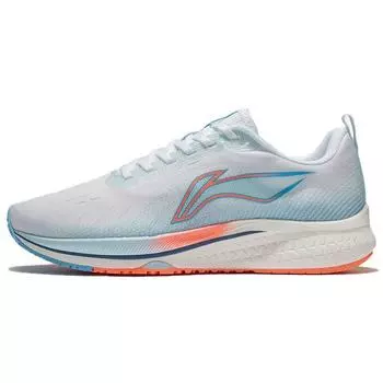 Кроссовки женские Li Ning Red Rabbit 5 с нескользящей подошвой, прочные, белые, синие, ARMS010-5 37