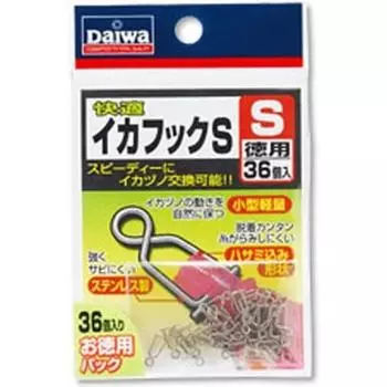 Крючки Daiwa Kaitekiwika S, 36 листов