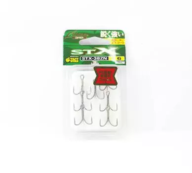 Крючок Owner STX-38 Stinger Treble Extra Treble, размер 6 (6819)