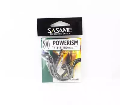Крючок Sasame F-417 Powerism, размер 8/0 (9601)