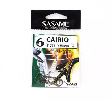 Крючок Sasame F-773 Cairio, размер 6 (3143)