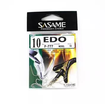 Крючок Sasame F-777 Edo, размер 10 (0159)