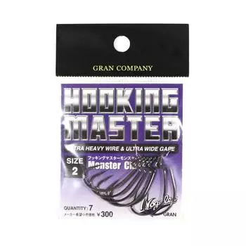 Крючок Varivas Hooking Master Worm Hook Monster Class, размер 2 (6857)