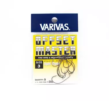 Крючок Varivas Offset Master Hook Light, размер 3 (2643)