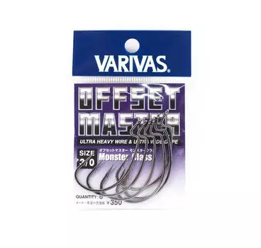 Крючок Varivas Offset Master Monster Class, размер 3/0 (2773)