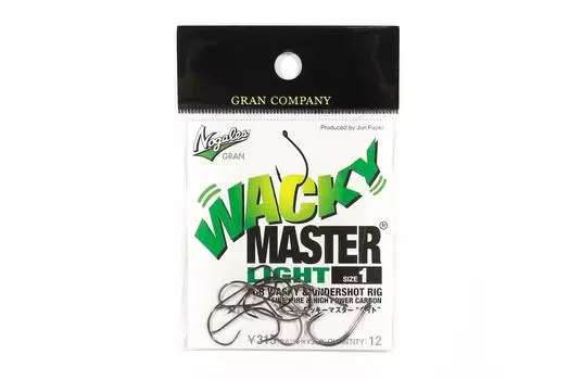 Крючок Varivas Wacky Master Light Worm Размер 1 (3879)