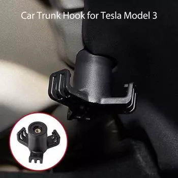 Крючок в багажник автомобиля для Tesla Model 3, сверхмощный, прочный подшипник, черный, автомобильный мешок для мусора, продуктовый мешок, вешалка, аксессуары для модификации салона автомобиля