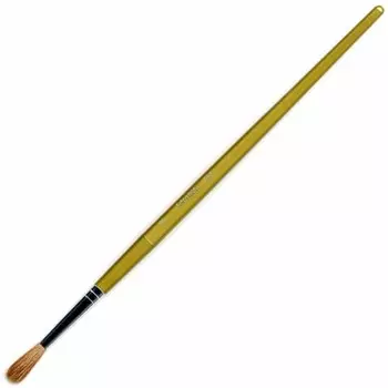 Круглая кисть Pentel Art Brush No. 8 ZBS1-8 Конский волос белый