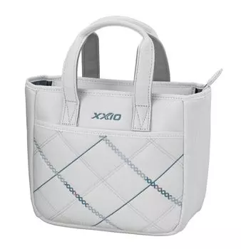 Круглая сумка-тоут DUNLOP XXIO белого и синего цвета GGB-162WP белый