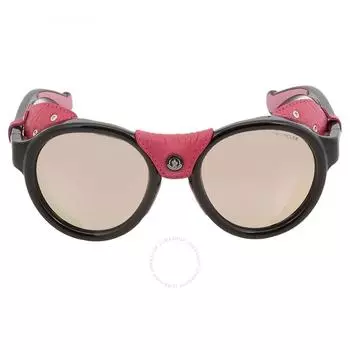 Круглые солнцезащитные очки унисекс Moncler Smoke Mirror ML0046 01C 52