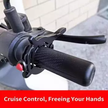Круиз-контроль Throttle Assist Универсальный фиксатор дроссельной заслонки для мотоциклов чёрный
