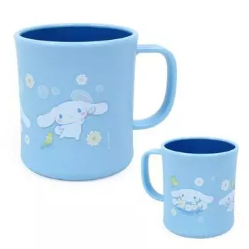 Кружка Cinnamoroll Bubble с двойной ручкой, небо, 1 шт., 350мл