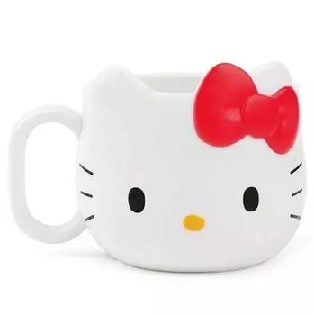 Кружка для лица Hello Kitty, красная, 1 шт.