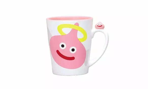 Кружка Dragon Quest Smile Slime Slime Angel Slime белый