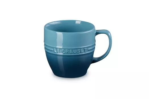 Кружка Le Creuset Leger 350 мл, цвет морской волны, термостойкая, морозостойкая, безопасная для использования в микроволновой печи, японская [Авторизованный продукт]