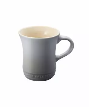 Кружка Le Creuset Mug 280 мл Mist Grey устойчива к высоким и низким температурам, подходит для использования в микроволновой печи, японская (S) [Авторизованный продукт]