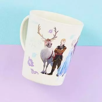 Кружка Lilpang Frozen 2 с кукурузной ручкой, разные цвета, 1 шт.