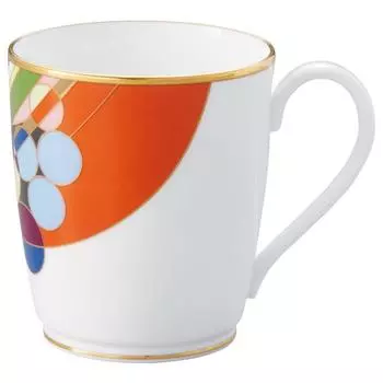 Кружка Noritake 285 куб. см. Шарики с изображением марша Фрэнка Ллойда Райта из костяного фарфора WT59880/4947