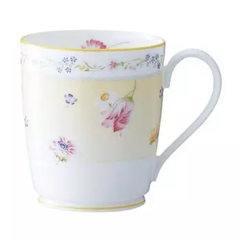 Кружка Noritake 295 куб. см Jeune Frere, костяной фарфор, безопасная для использования в микроволновой печи T97280/4620