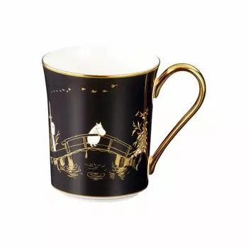 Кружка Noritake 395 куб. см Moomin Moominvalley Comet 1 шт. Черный костяной фарфор TG93656/N-090L чёрный