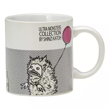 Кружка Ogura Pottery Ultra Monsters Ecology из переработанного кофе 330 мл. Подходит для микроволновой печи и посудомоечной машины. Изготовлено в Японии. Pigmon