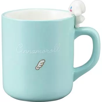 Кружка San Art Sanrio Cinnamon с фигуркой ролла с корицей Nokkari 260 мл Разные товары Товары Sanrio Gift Present (САНРИО) приблизительно. SAN4211-2