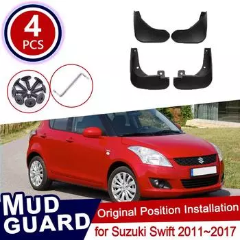 Крыло для Suzuki Swift 2011 ~ 2017 2 II 2012 2013 2016, аксессуары, автомобильные брызговики, передние и задние колеса, брызговики, крыло
