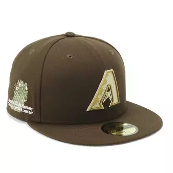 Крышка 59FIFTY MLB Flower ARI Орех 7 5950 ARIDIA STATE FLOWERS WAL [Новая эра] 3/4