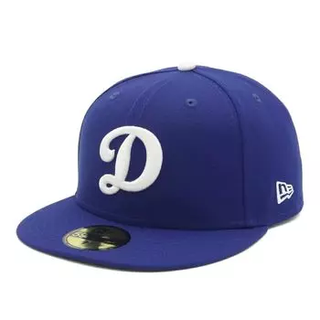 Крышка 59FIFTY MLB LA Dark Royal 7 5950 LOSDOD D DROY WHI 25J [Новая эра] 1/4