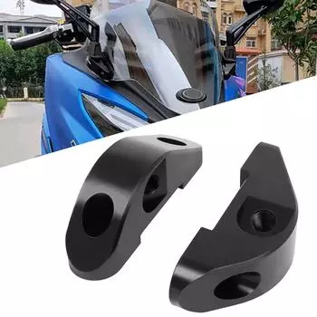Крышка адаптера для заднего зеркала Advance для KYMCO NIKITA 200 NIKITA 300 Downtown 200i Downtown 300i Xciting 250 300 чёрный