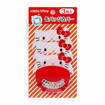 Крышка для значка Sanrio Hello Kitty, 3 шт., Oshikoto (Товары Токимеки)