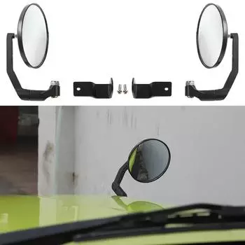 Крышка капота автомобиля, резервное зеркало для Suzuki Jimny JB64 JB74-2023, избегайте слепых пятен на зеркале заднего вида, внешние аксессуары, утюг