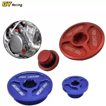 Крышка картера двигателя, заглушка синхронизации для Honda CRF250R CRF450R CRF 250R 450R 230F 250L/M 250 Rally 450X 1000L XR 250 400 TRX Honda Red
