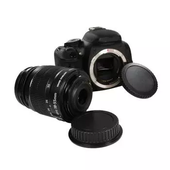 Крышка корпуса камеры и задние крышки объектива 6 см защитные для 550D/7D/50D/600D пылезащитные сменные защиты объектива