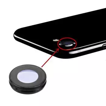 Крышка объектива задней камеры для iPhone 7(черный) чёрный
